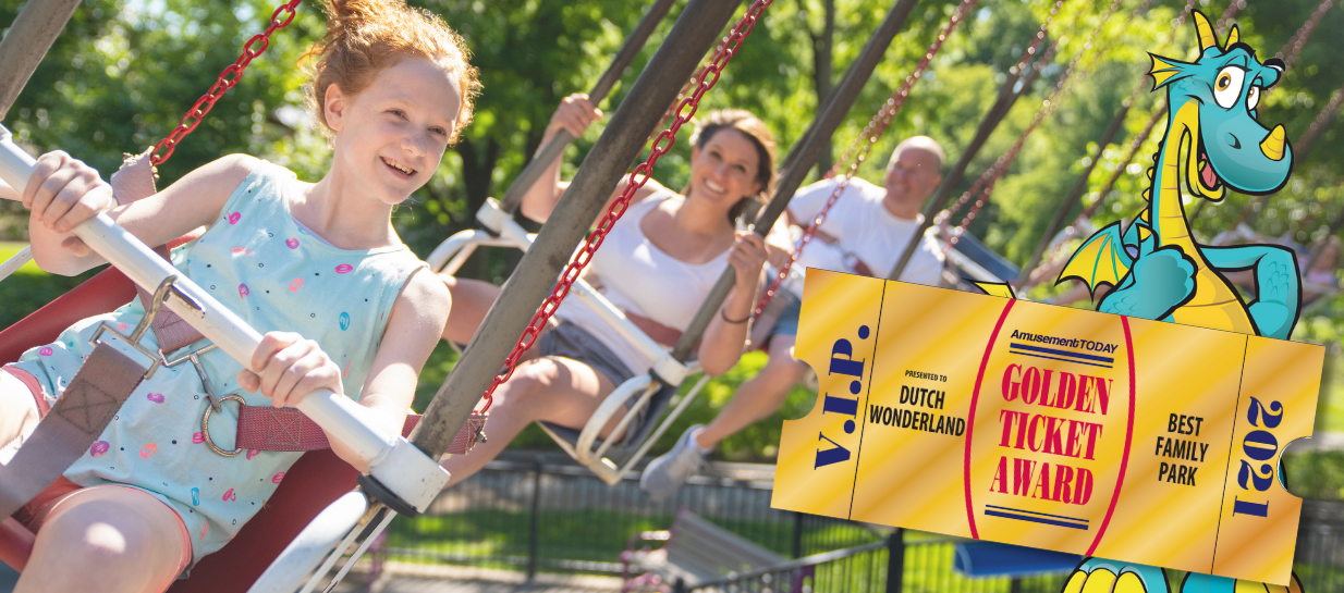 Dutch Wonderland Voted "2021's Best Family Park"