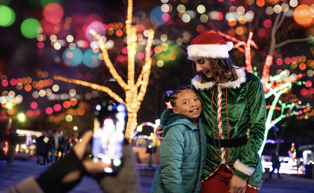 Peek a Boo behind tree