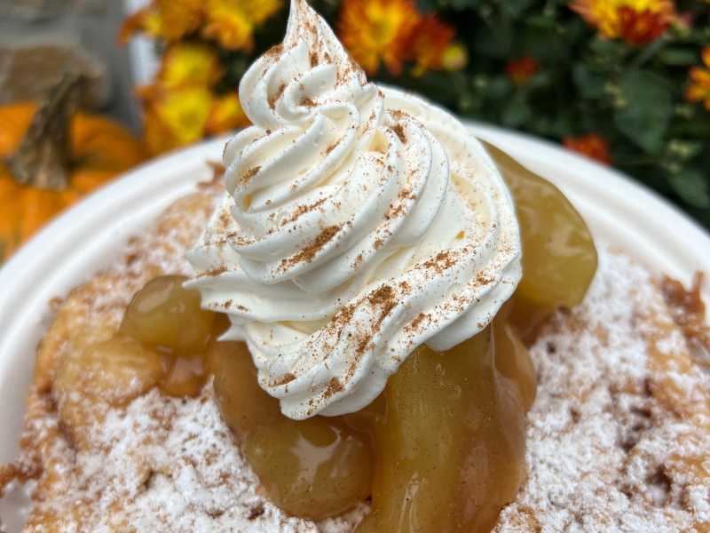 apple pie funnel cake