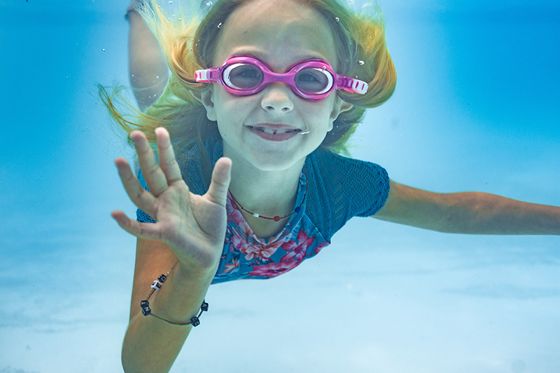 Girl Swimming