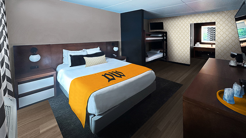 Room at Dutch Wonderland Inn