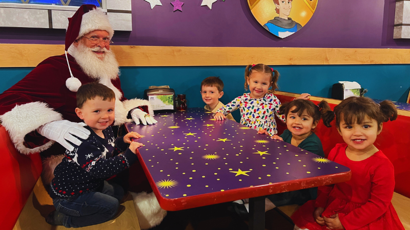 Riders Having Fun and  Laughing On Coaster