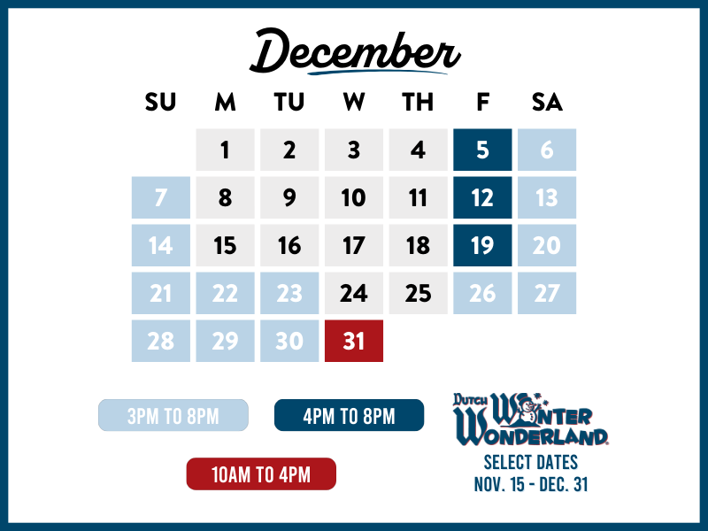 Copy of Dutch Wonderland 2025 Park Calendar Template - (Rev. 01/08/2025) (800 x 600 px) - December_2025