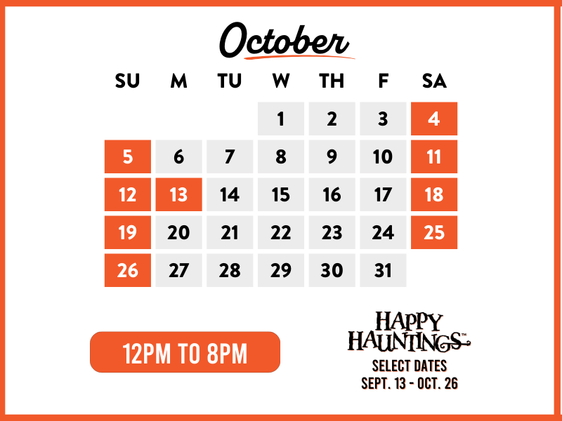 Copy of Dutch Wonderland 2025 Park Calendar Template - (Rev. 01/08/2025) (800 x 600 px) - October_2025