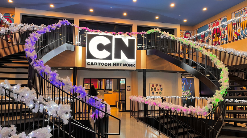 Riders Having Fun and  Laughing On Coaster