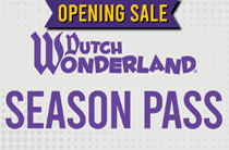 Opening Sale - Dutch Wonderland Season Pass