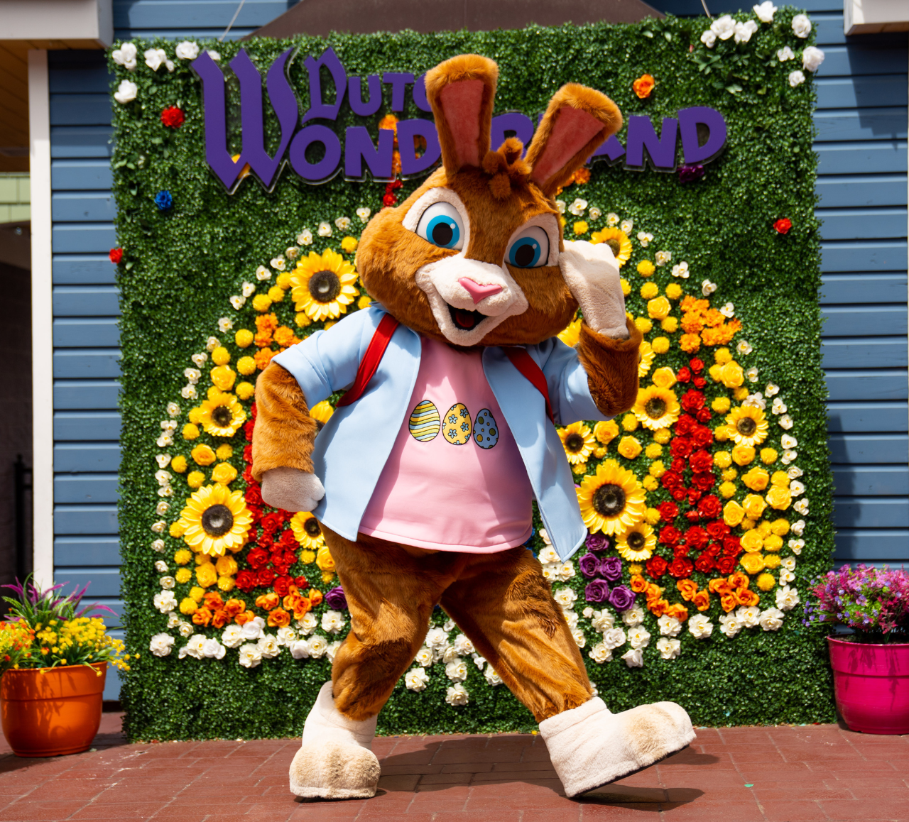 Tuft striking a pose